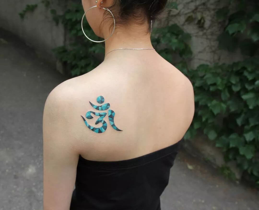 Lion Om Hindu Religion Tattoo Waterproof Male and Female Temporary Body  Tattoo
